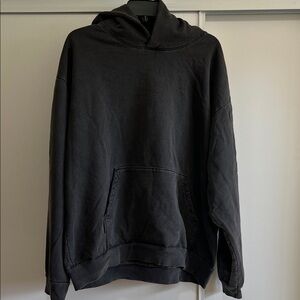 Los Angeles Apparel Vintage Black Hoodie Size XL